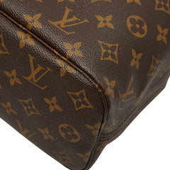 ルイ ヴィトン モノグラム ネヴァーフルPM ハンドバッグ トートバッグ M40155 ブラウン PVC レザー レディース LOUIS VUITTON 【中古】