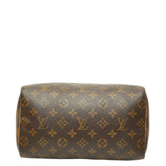 ルイ ヴィトン モノグラム スピーディ25 ハンドバッグ ミニボストンバッグ M41528 ブラウン PVC レザー レディース LOUIS VUITTON 【中古】