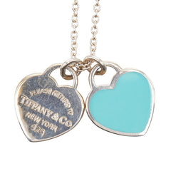 ティファニー リターントゥ ネックレス シルバー ブルー SV925 シルバー レディース TIFFANY&Co. 中古