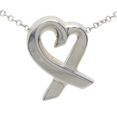 ティファニー ラビングハート ネックレス SV925 シルバー レディース TIFFANY&Co. 【中古】