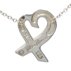 ティファニー ラビングハート ネックレス SV925 シルバー レディース TIFFANY&Co. 【中古】