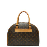 ルイ ヴィトン モノグラム ノリータ SPO ハンドバッグ M50204 ブラウン PVC レザー レディース LOUIS VUITTON 中古