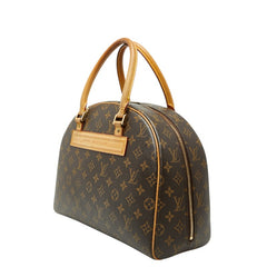 ルイ ヴィトン モノグラム ノリータ SPO ハンドバッグ M50204 ブラウン PVC レザー レディース LOUIS VUITTON 中古