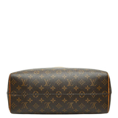 ルイ ヴィトン モノグラム ノリータ SPO ハンドバッグ M50204 ブラウン PVC レザー レディース LOUIS VUITTON 中古
