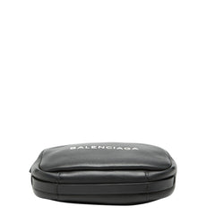 バレンシアガ エブリデイ カメラバッグ XS ショルダーバッグ 489809 ブラック レザー レディース BALENCIAGA 【中古】