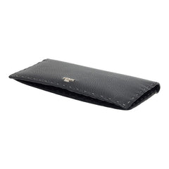 フェンディ セレリア 長財布 二つ折り 7M0355 ブラック レザー レディース FENDI 【中古】