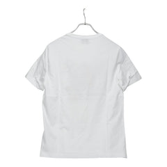エルメス ハロー ミスター ファリエール 半袖Tシャツ サイズM ホワイト マルチカラー コットン メンズ HERMES 【中古】