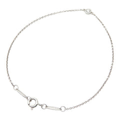 ティファニー バイザヤード ダイヤモンド ブレスレット SV925 シルバー レディース TIFFANY&Co. 【中古】