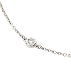 ティファニー バイザヤード ダイヤモンド ブレスレット SV925 シルバー レディース TIFFANY&Co. 【中古】