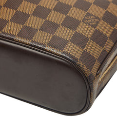 ルイ ヴィトン ダミエ サリア ミニ ハンドバッグ N51286 ブラウン PVC レザー レディース LOUIS VUITTON 【中古】