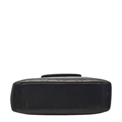 シャネル マトラッセ ココマーク チェーン ハンドバッグ ブラック ラムスキン レディース CHANEL 【中古】
