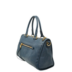 プラダ ハンドバッグ ショルダーバッグ 2WAY ネイビー ヴィッテロダイノレザー レディース PRADA 【中古】