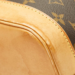 ルイ ヴィトン モノグラム アルマPM ハンドバッグ M51130 ブラウン PVC レザー レディース LOUIS VUITTON 【中古】