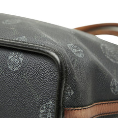 ベルルッティ フォーエバー トートバッグ ブラック ブラウン PVC レザー メンズ Berluti 【中古】