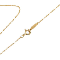 ティファニー トレフォイル キー ネックレス K18YG イエローゴールド レディース TIFFANY&Co. 【中古】