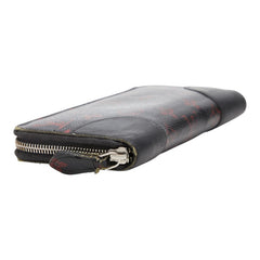 ルイ ヴィトン モノグラム ルージュ ジッピーウォレット 長財布 M60974 ブラック レッド PVC レザー レディース LOUIS VUITTON 【中古】