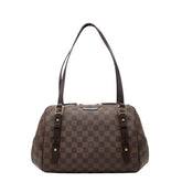 ルイ ヴィトン ダミエ リヴィントンPM ショルダーバッグ N41157 ブラウン PVC レザー レディース LOUIS VUITTON 【中古】