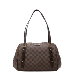 ルイ ヴィトン ダミエ リヴィントンPM ショルダーバッグ N41157 ブラウン PVC レザー レディース LOUIS VUITTON 【中古】