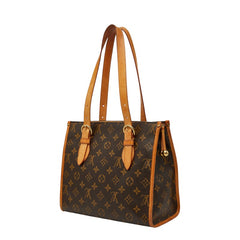 ルイ ヴィトン モノグラム ポパンクール オ トートバッグ M40007 ブラウン PVC レザー レディース LOUIS VUITTON 【中古】