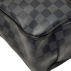 ルイ ヴィトン ダミエ グラフィット タダオ トートバック ショルダーバッグ 2WAY N51192 ブラック グレー PVC レザー メンズ LOUIS VUITTON 【中古】