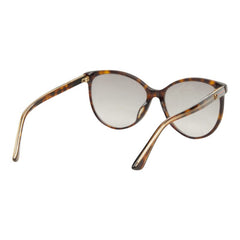 グッチ アジアンフィット サングラス GG0377SK 002 ブラウン プラスチック レディース GUCCI 【中古】
