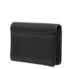 フルラ カードケース 名刺入れ ブラック レザー レディース Furla 【中古】