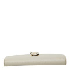 フルラ ソフィア グレイニー 長財布 グレー ホワイト レザー レディース Furla 【中古】