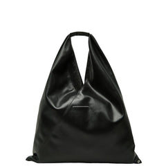 マルタンマルジェラ MM6 ジャパニーズ バッグ クラシック トートバッグ ブラック ポリウレタン レディース MARTIN MARGIELA 【中古】