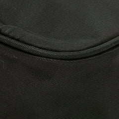 プラダ 三角ロゴプレート ハンドバッグ ブラック ナイロン レディース PRADA 【中古】
