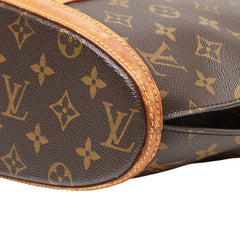 ルイ ヴィトン モノグラム バビロン トートバッグ ショルダーバッグ M51102 ブラウン PVC レザー レディース LOUIS VUITTON 【中古】