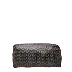 ゴヤール サンルイGM トートバッグ ショルダーバッグ ブラウン ブラック PVC レザー レディース GOYARD 【中古】