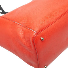 フルラ ファンタジア トートバッグ ショルダーバッグ トリコロール レッド ホワイト ブルー レザー レディース Furla 【中古】