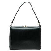 グッチ フラップ ワンショルダーバッグ 000.110.0886 ブラック レザー レディース GUCCI 【中古】