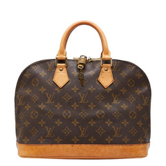 ルイ ヴィトン モノグラム アルマ 旧型 ハンドバッグ M51130 ブラウン PVC レザー レディース LOUIS VUITTON 【中古】
