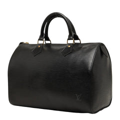 ルイ ヴィトン エピ スピーディ30 ハンドバッグ ミニボストンバッグ M59022 ノワール ブラック レザー レディース LOUIS VUITTON 【中古】