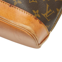 ルイ ヴィトン モノグラム アルマPM ハンドバッグ M51130 ブラウン PVC レザー レディース LOUIS VUITTON 【中古】