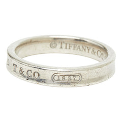 ティファニー 1837 ナローリング リング 指輪 16号 SV925 シルバー レディース TIFFANY&Co. 【中古】
