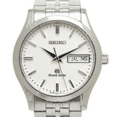 セイコー グランドセイコー デイデイト 腕時計 9F83-0AB0 クオーツ ホワイト文字盤 ステンレススチール メンズ SEIKO 【中古】