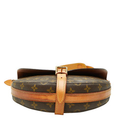 ルイ ヴィトン モノグラム シャンティGM 斜め掛け ショルダーバッグ M51232 ブラウン PVC レザー レディース LOUIS VUITTON 【中古】