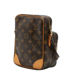 ルイ ヴィトン モノグラム アマゾン 斜め掛け ショルダーバッグ M45236 ブラウン PVC レザー レディース LOUIS VUITTON 【中古】