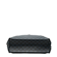 ルイ ヴィトン ダミエ コバルト ニューポート バックパック リュック N41586 ブラック ネイビー系 PVC レザー メンズ LOUIS VUITTON 【中古】