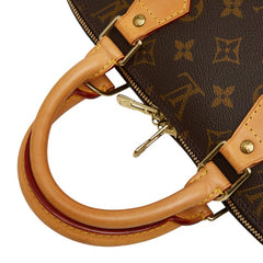 ルイ ヴィトン モノグラム アルマPM 旧型 ハンドバッグ M51130 ブラウン PVC レザー レディース LOUIS VUITTON 【中古】