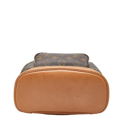 ルイ ヴィトン モノグラム モンスリMM リュック バックパック M51136 ブラウン PVC レザー レディース LOUIS VUITTON 【中古】