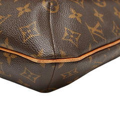 ルイ ヴィトン モノグラム ミュゼット 斜め掛け ショルダーバッグ M51256 ブラウン PVC レザー レディース LOUIS VUITTON 【中古】