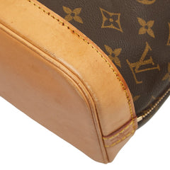 ルイ ヴィトン モノグラム アルマPM ハンドバッグ M51130 ブラウン PVC レザー レディース LOUIS VUITTON 【中古】