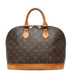 ルイ ヴィトン モノグラム アルマPM ハンドバッグ M51130 ブラウン PVC レザー レディース LOUIS VUITTON 【中古】