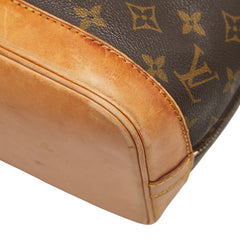 ルイ ヴィトン モノグラム アルマPM ハンドバッグ M51130 ブラウン PVC レザー レディース LOUIS VUITTON 【中古】