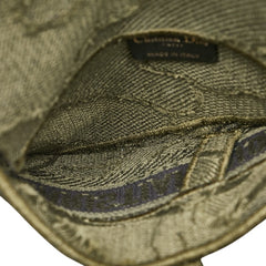 ディオール ロゴ サドルバッグ ショルダーバッグ ウエストバッグ S5632CWAH カーキグリーン キャンバス レディース Dior 【中古】