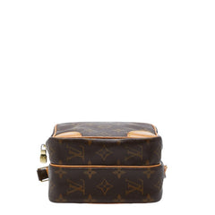 ルイ ヴィトン モノグラム アマゾン 斜め掛け ショルダーバッグ M45236 ブラウン PVC レザー レディース LOUIS VUITTON 【中古】