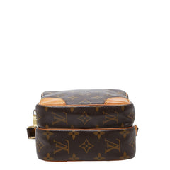 ルイ ヴィトン モノグラム アマゾン 斜め掛け ショルダーバッグ M45236 ブラウン PVC レザー レディース LOUIS VUITTON 【中古】